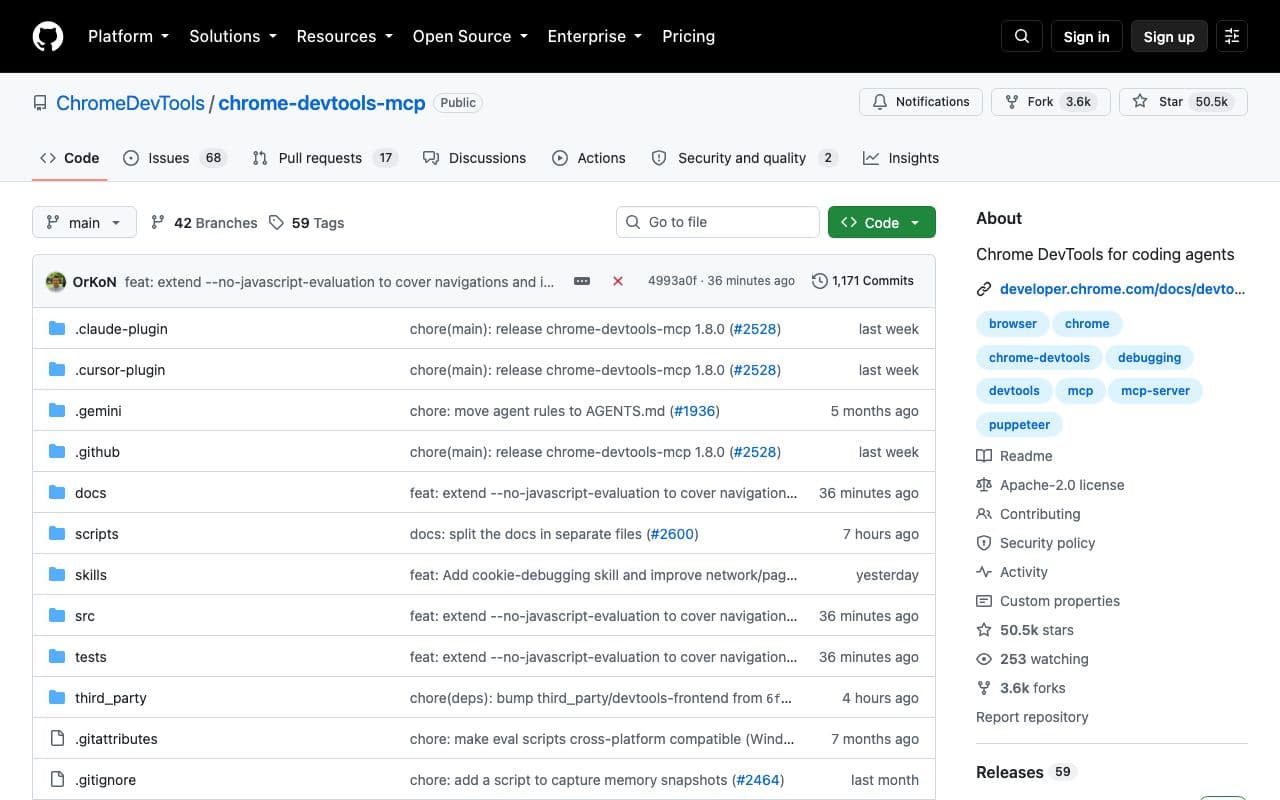 Preview of Chrome DevTools MCP