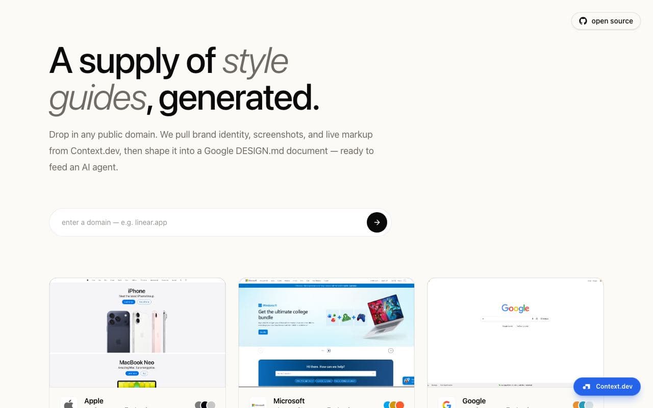 Preview of designmd.supply