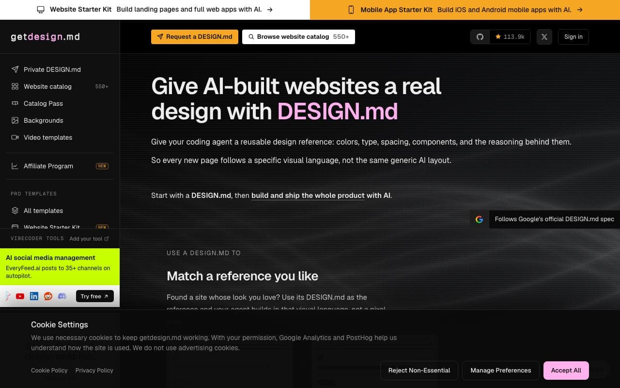 Preview of getdesign.md