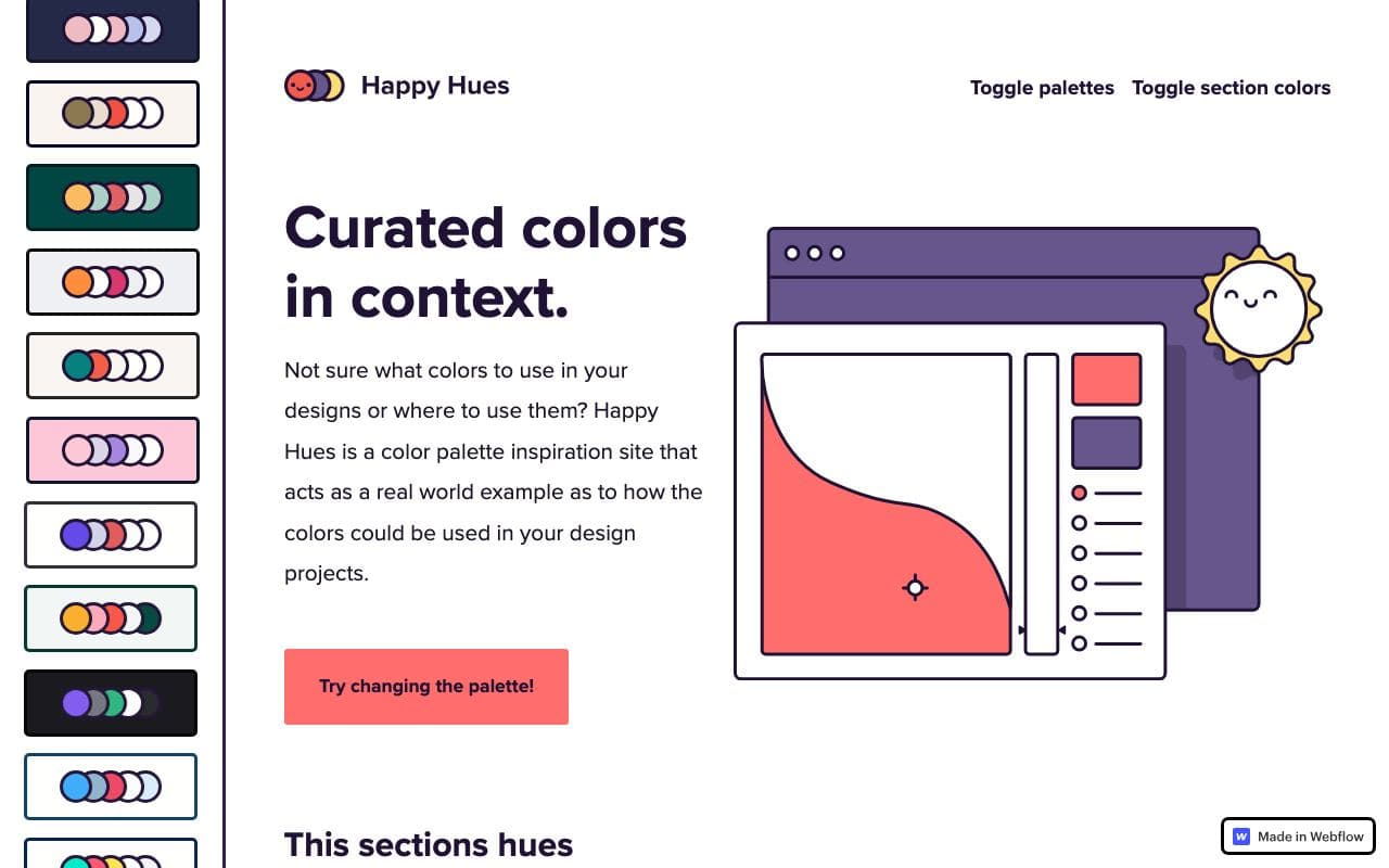 Preview of Happy Hues