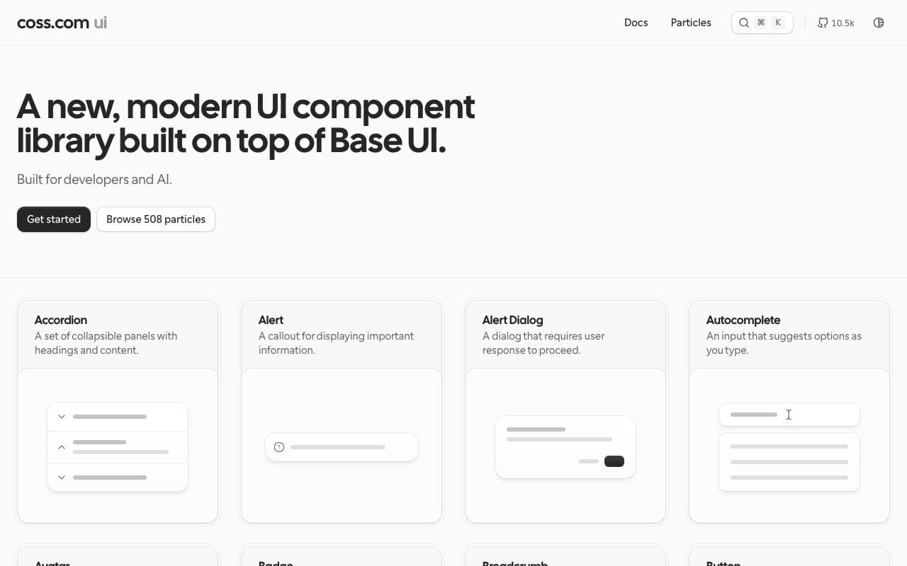 Preview of Origin UI